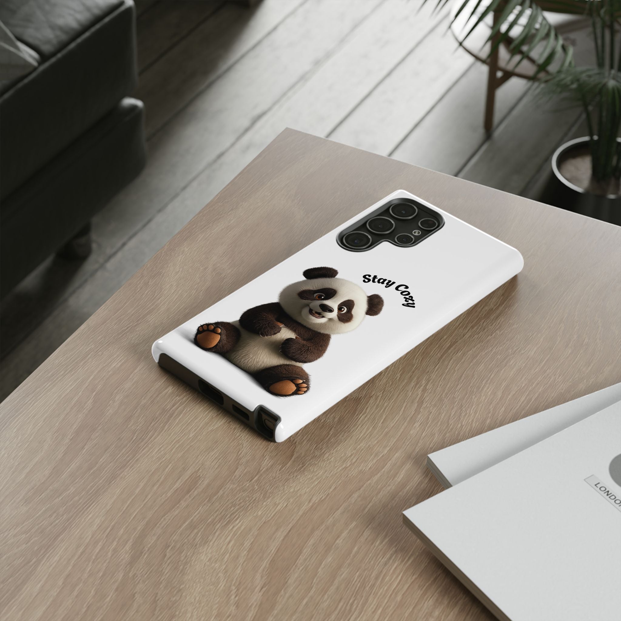 📱 PanPan Stay Cozy Phone Case