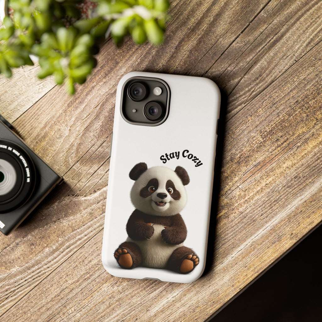 📱 PanPan Stay Cozy Phone Case