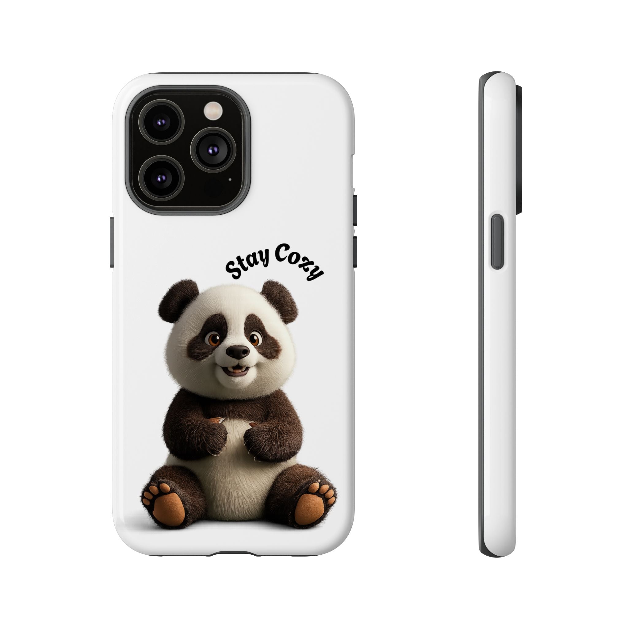 📱 PanPan Stay Cozy Phone Case