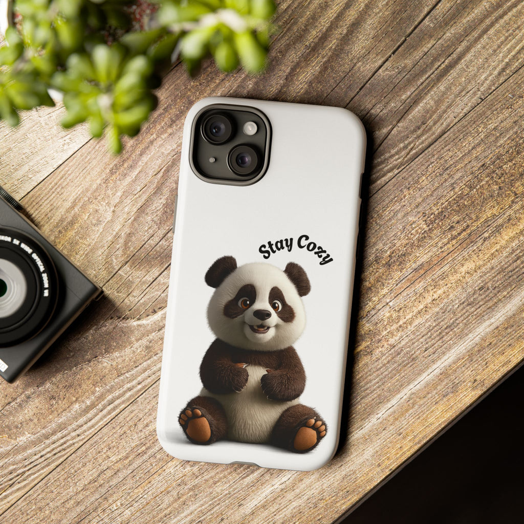 📱 PanPan Stay Cozy Phone Case