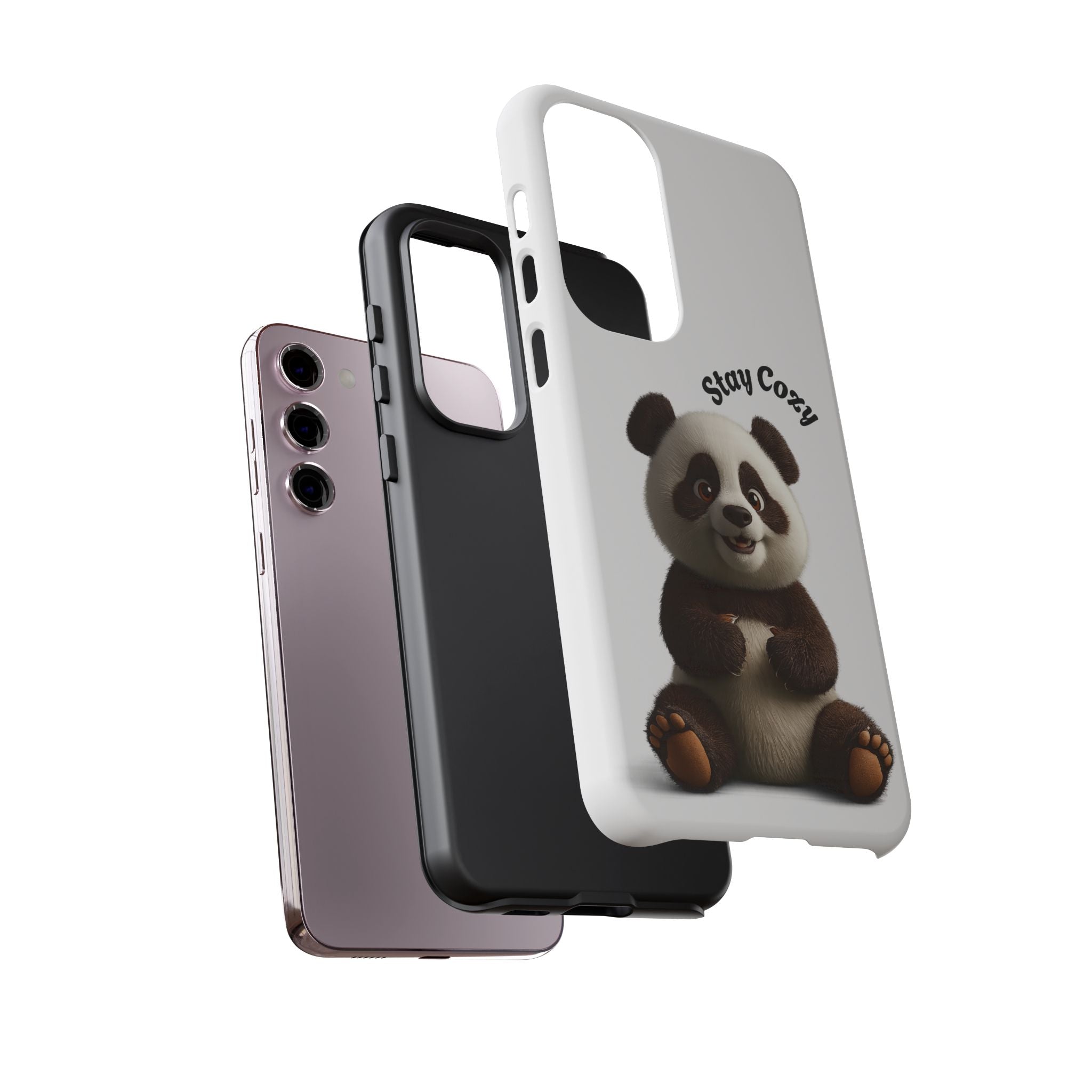 📱 PanPan Stay Cozy Phone Case