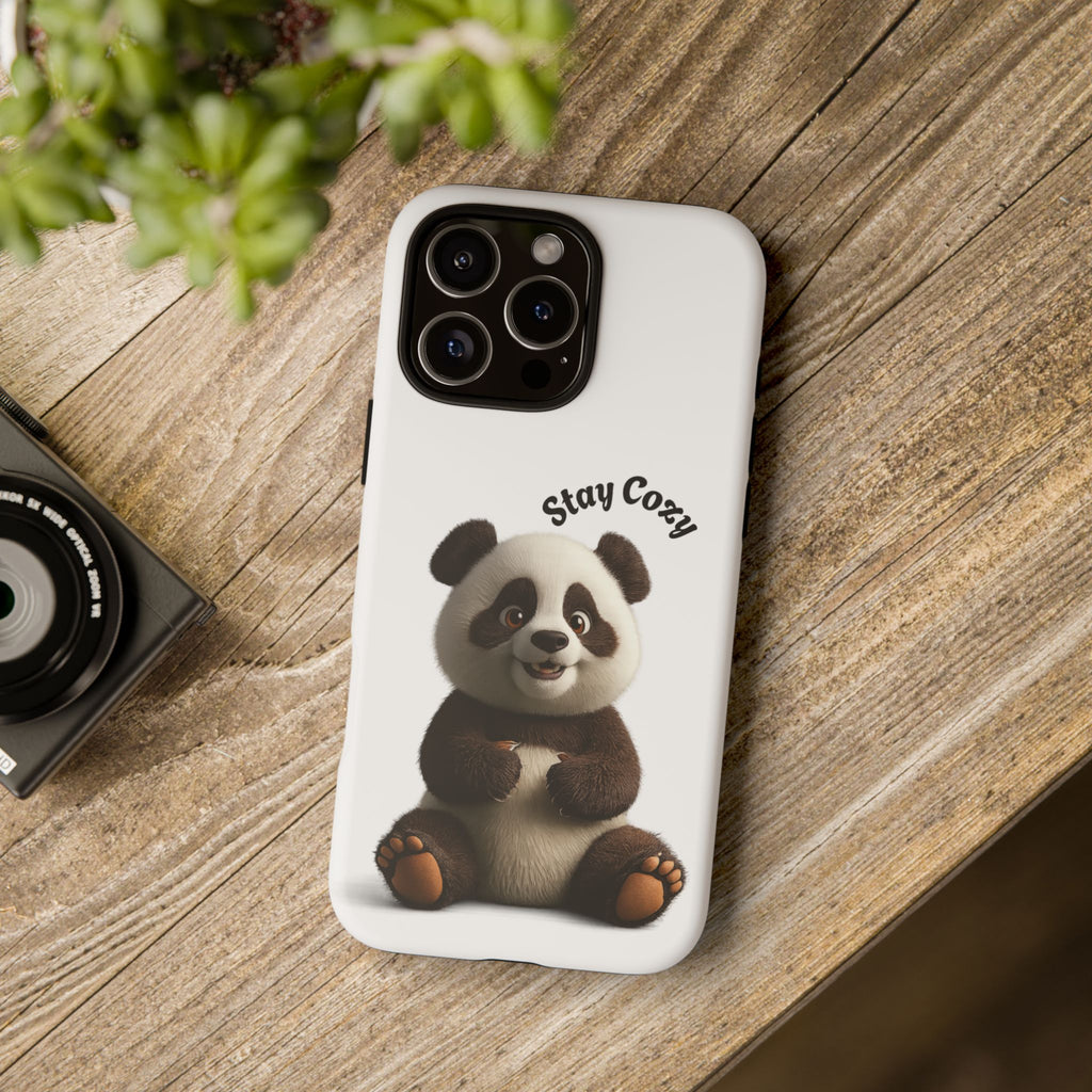 📱 PanPan Stay Cozy Phone Case