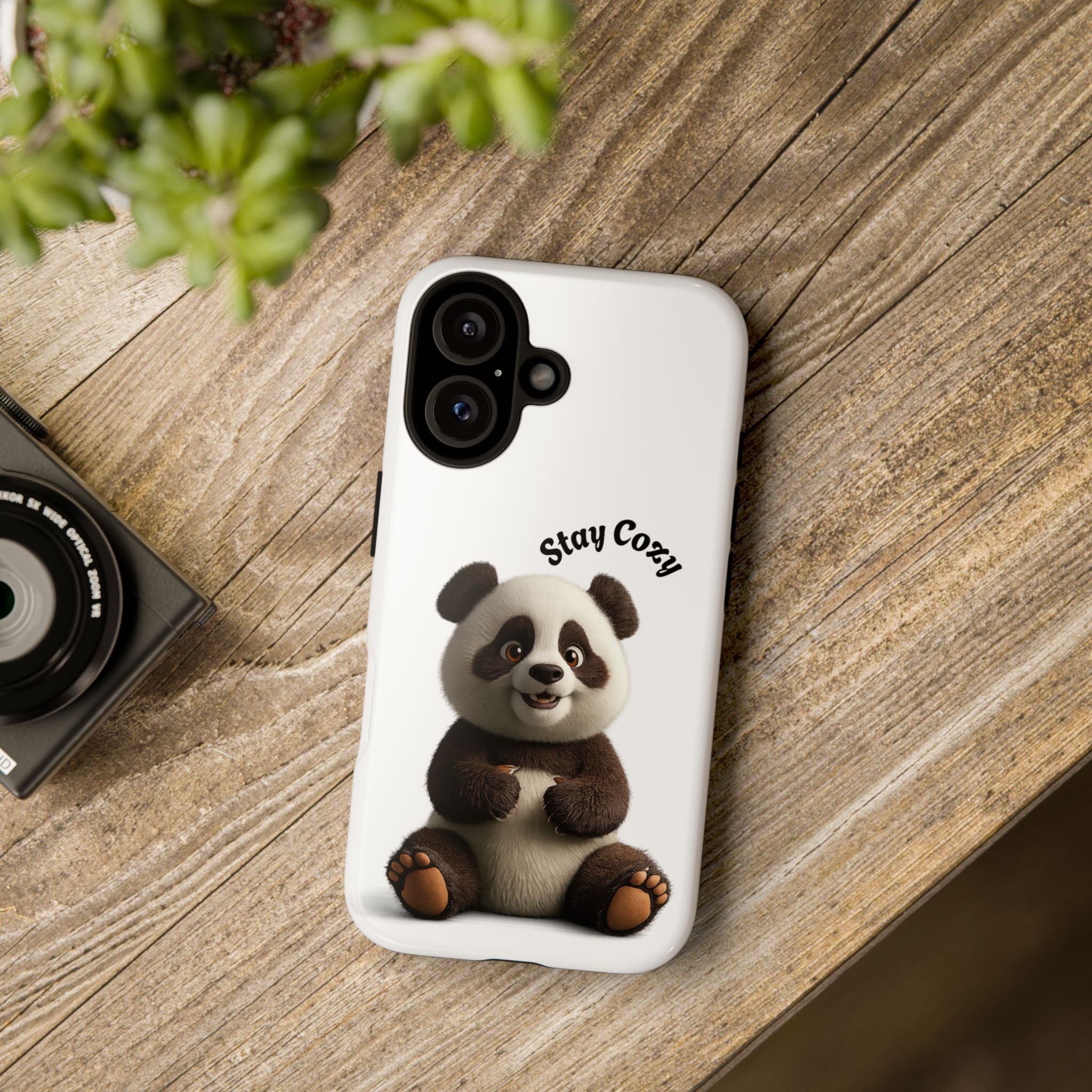 📱 PanPan Stay Cozy Phone Case