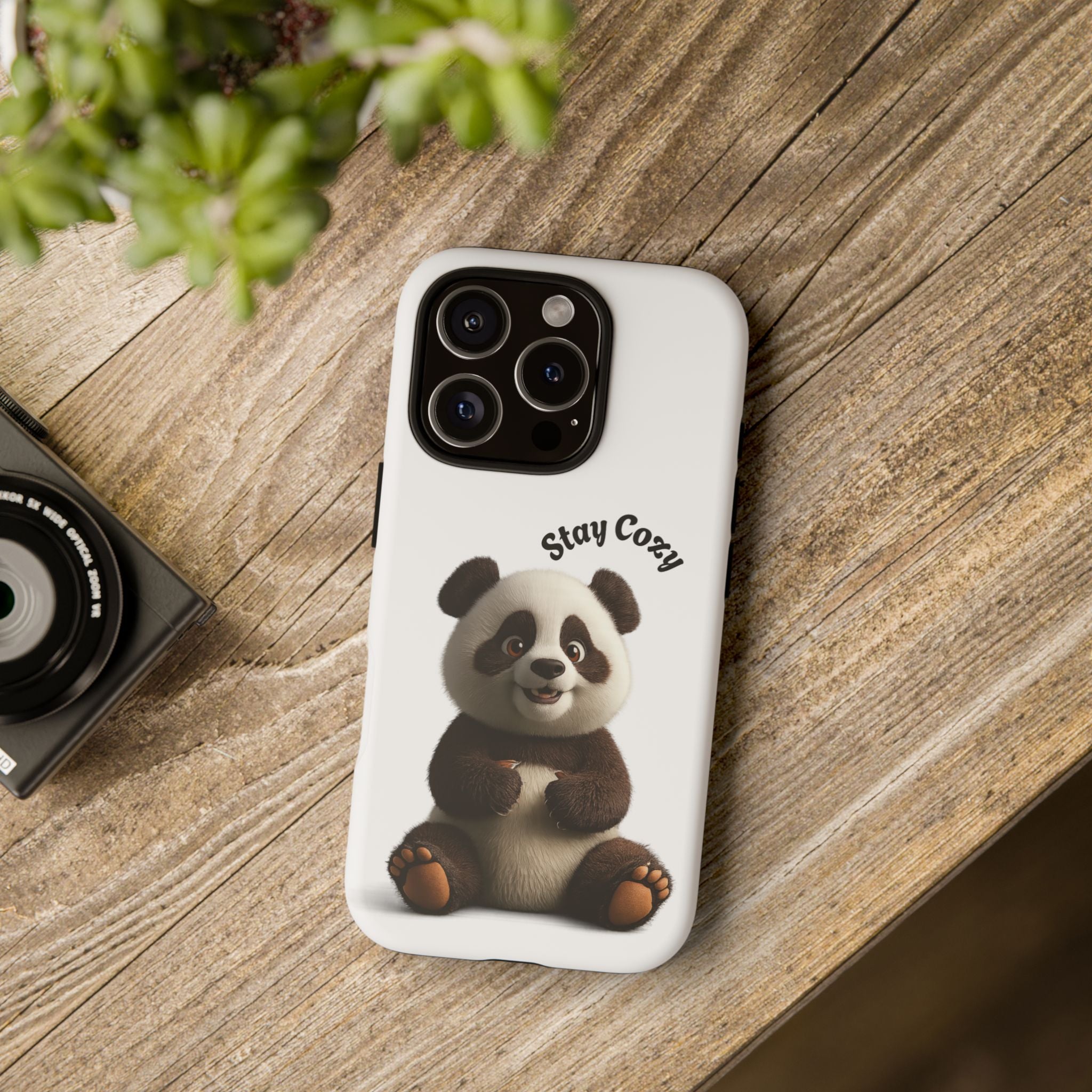 📱 PanPan Stay Cozy Phone Case