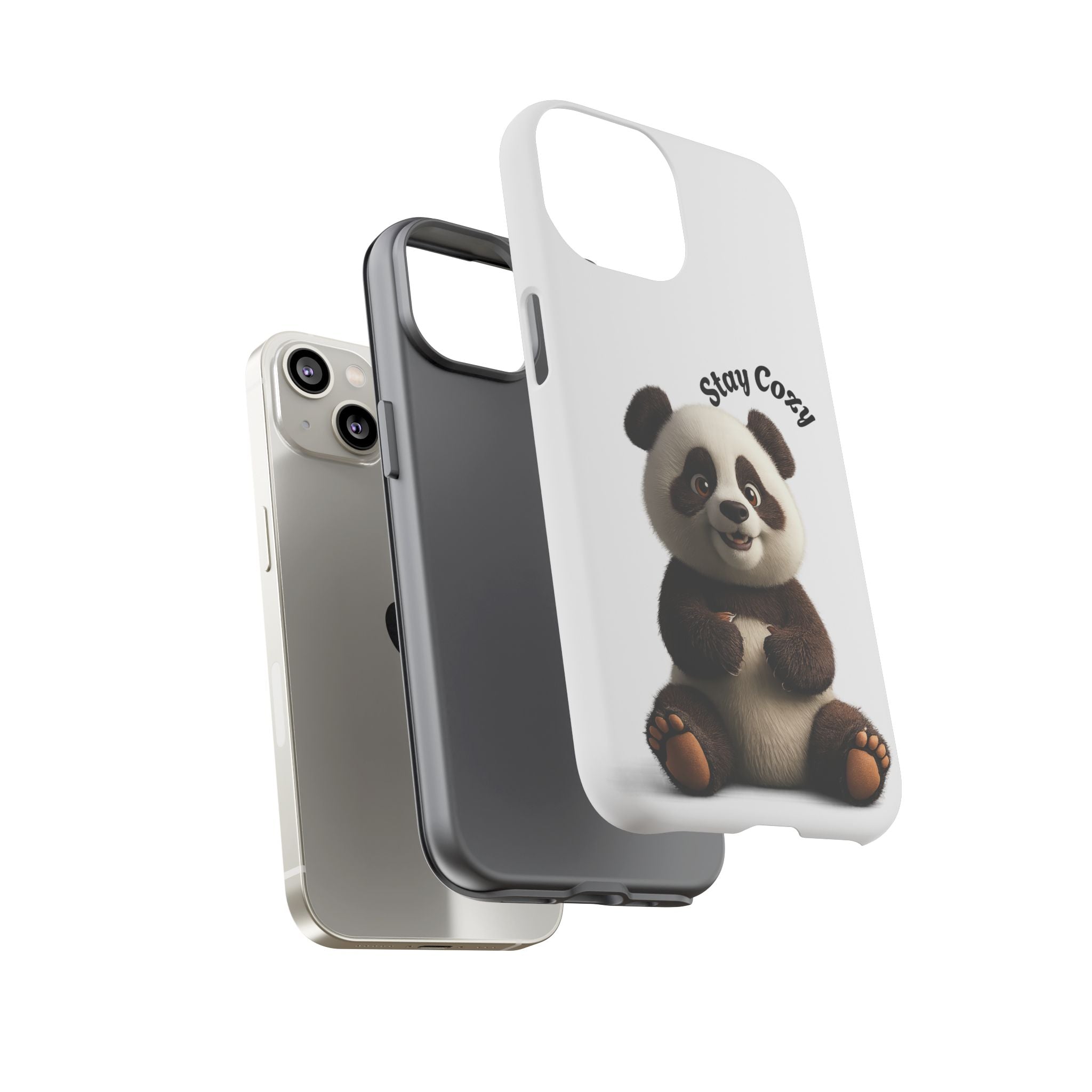 📱 PanPan Stay Cozy Phone Case