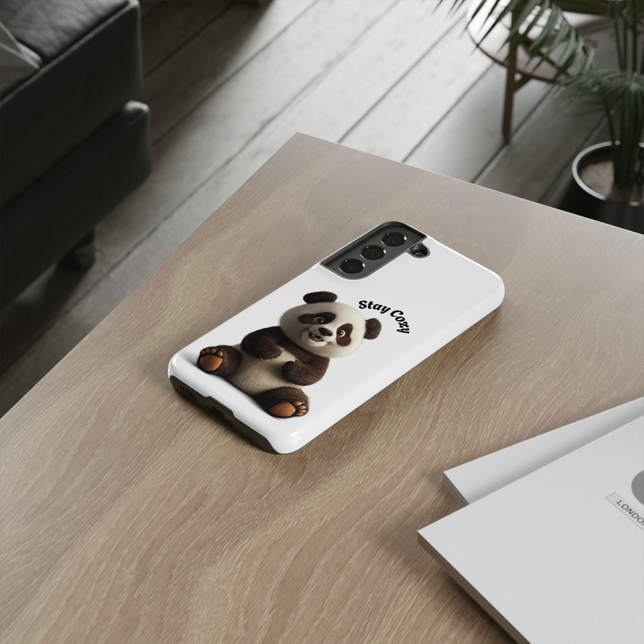 📱 PanPan Stay Cozy Phone Case