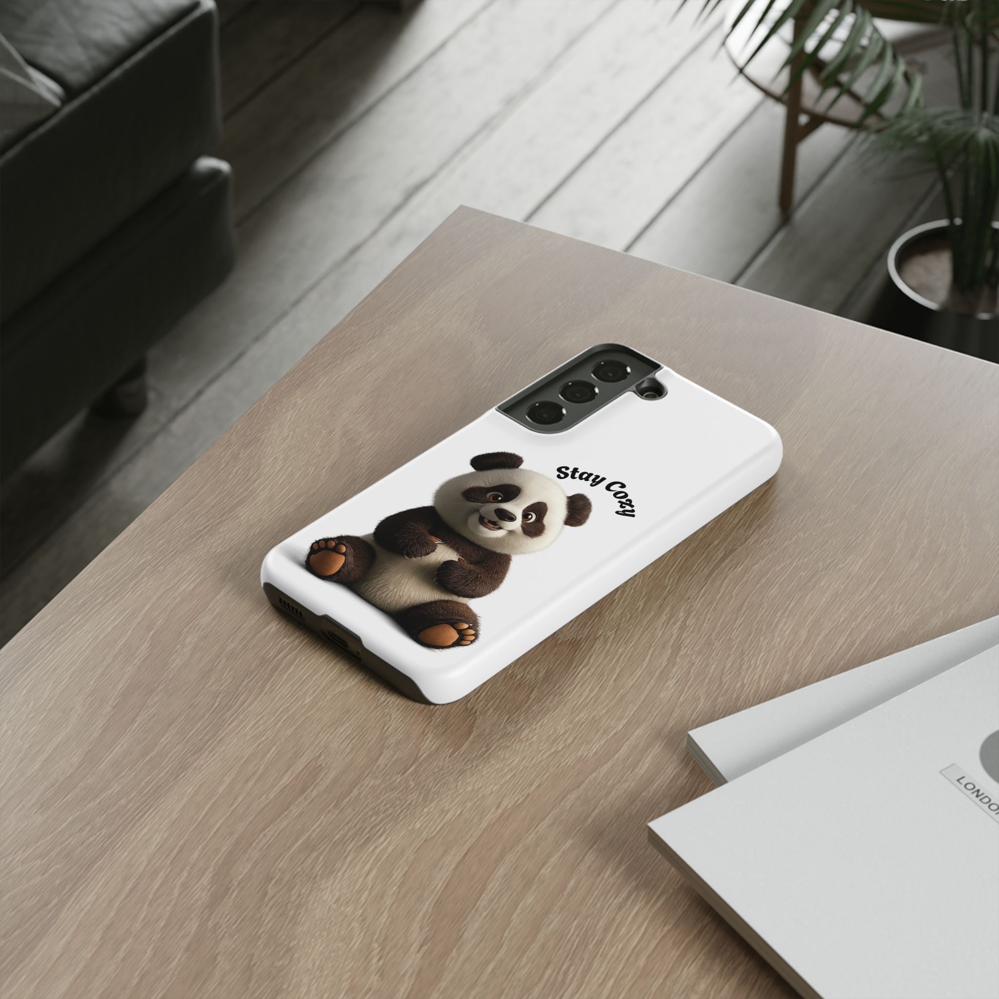 📱 PanPan Stay Cozy Phone Case