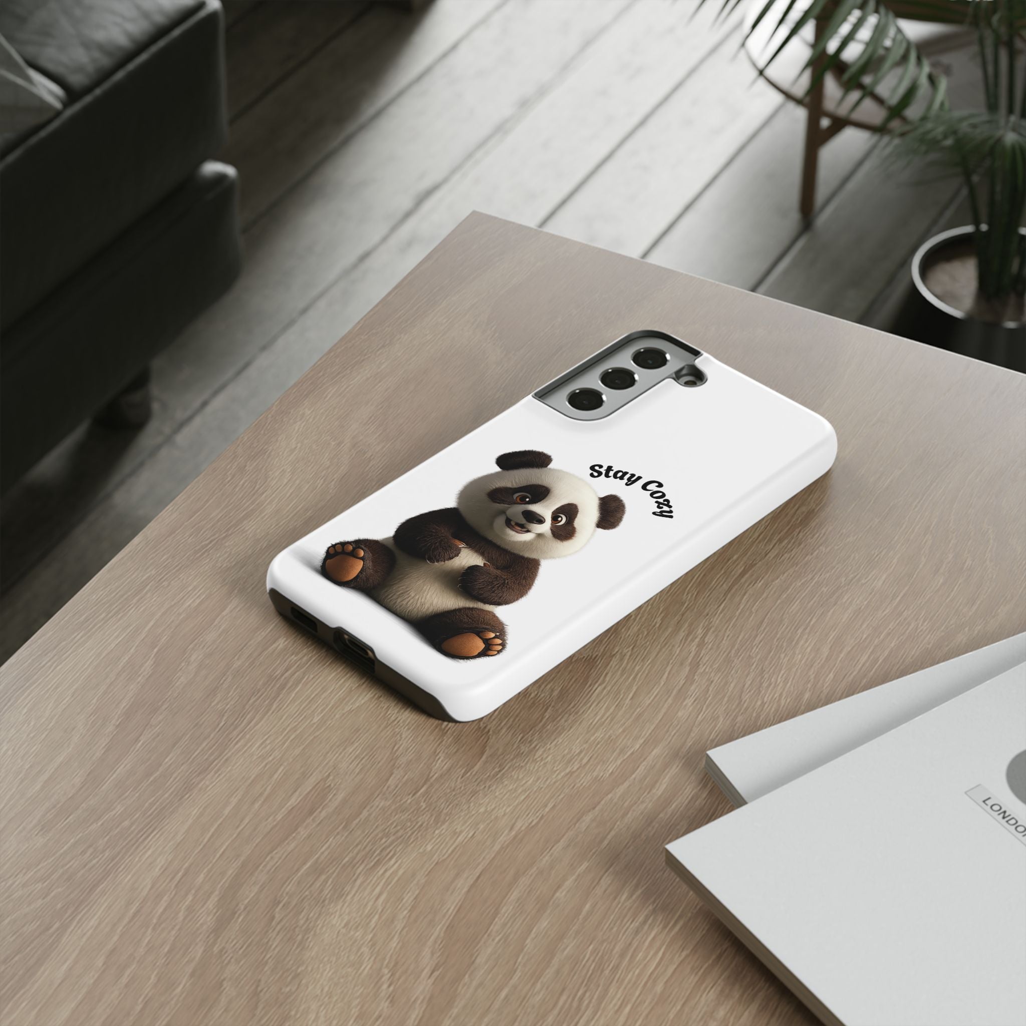 📱 PanPan Stay Cozy Phone Case