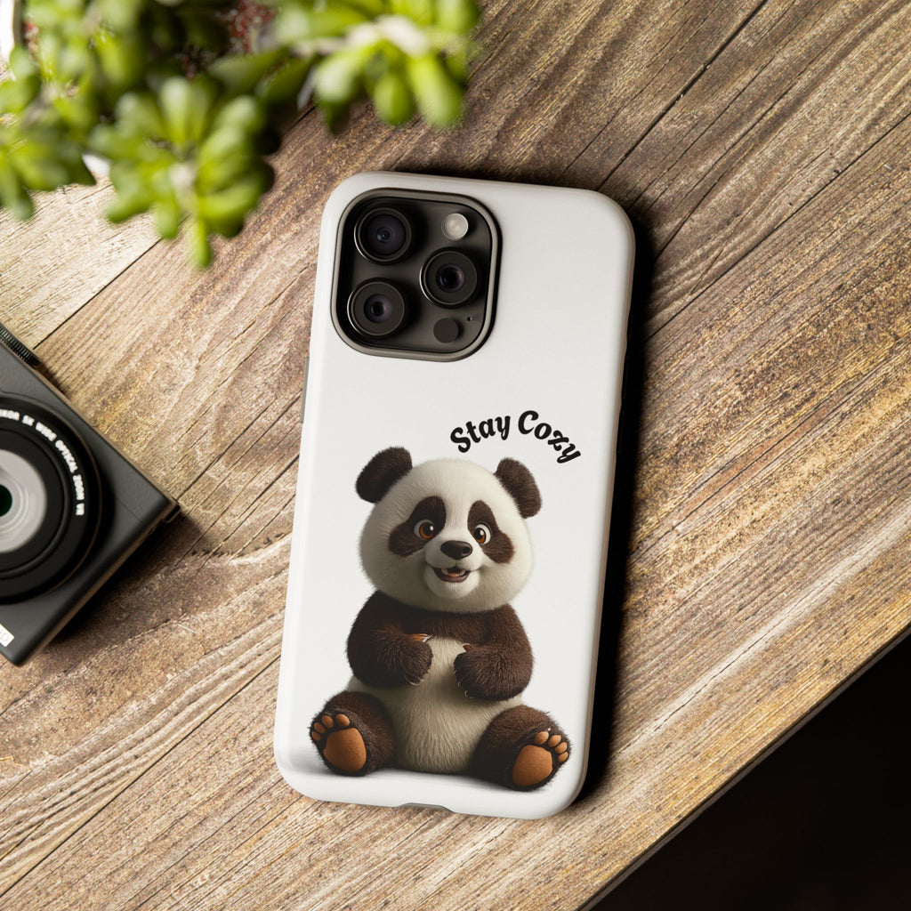 📱 PanPan Stay Cozy Phone Case