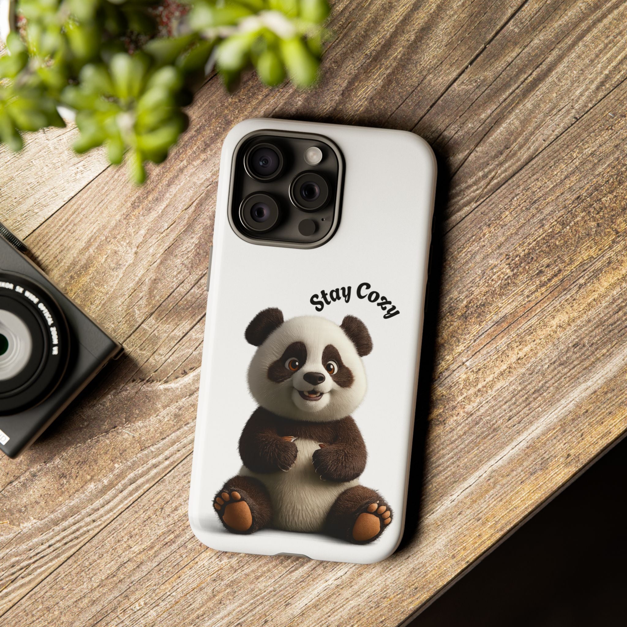 📱 PanPan Stay Cozy Phone Case