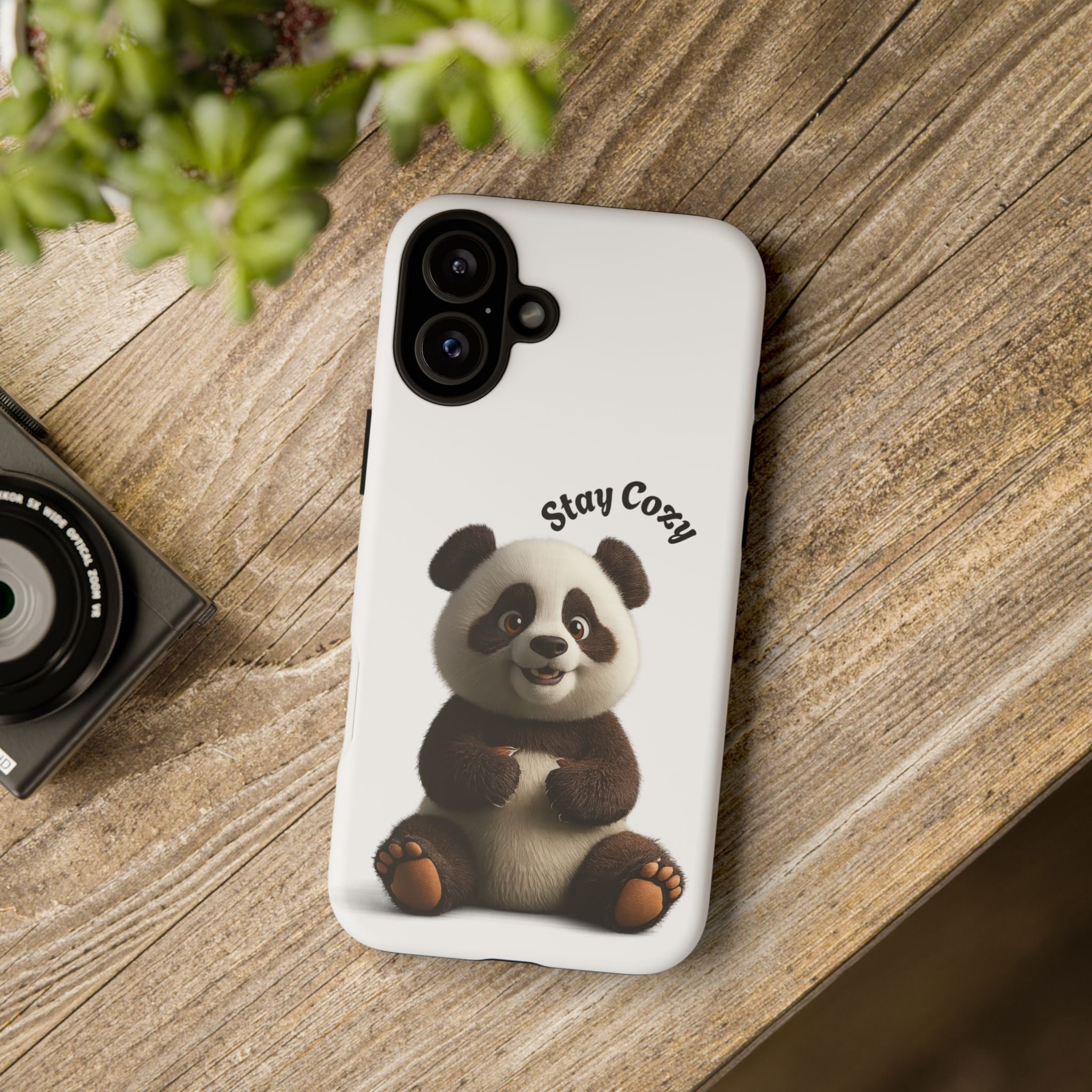 📱 PanPan Stay Cozy Phone Case