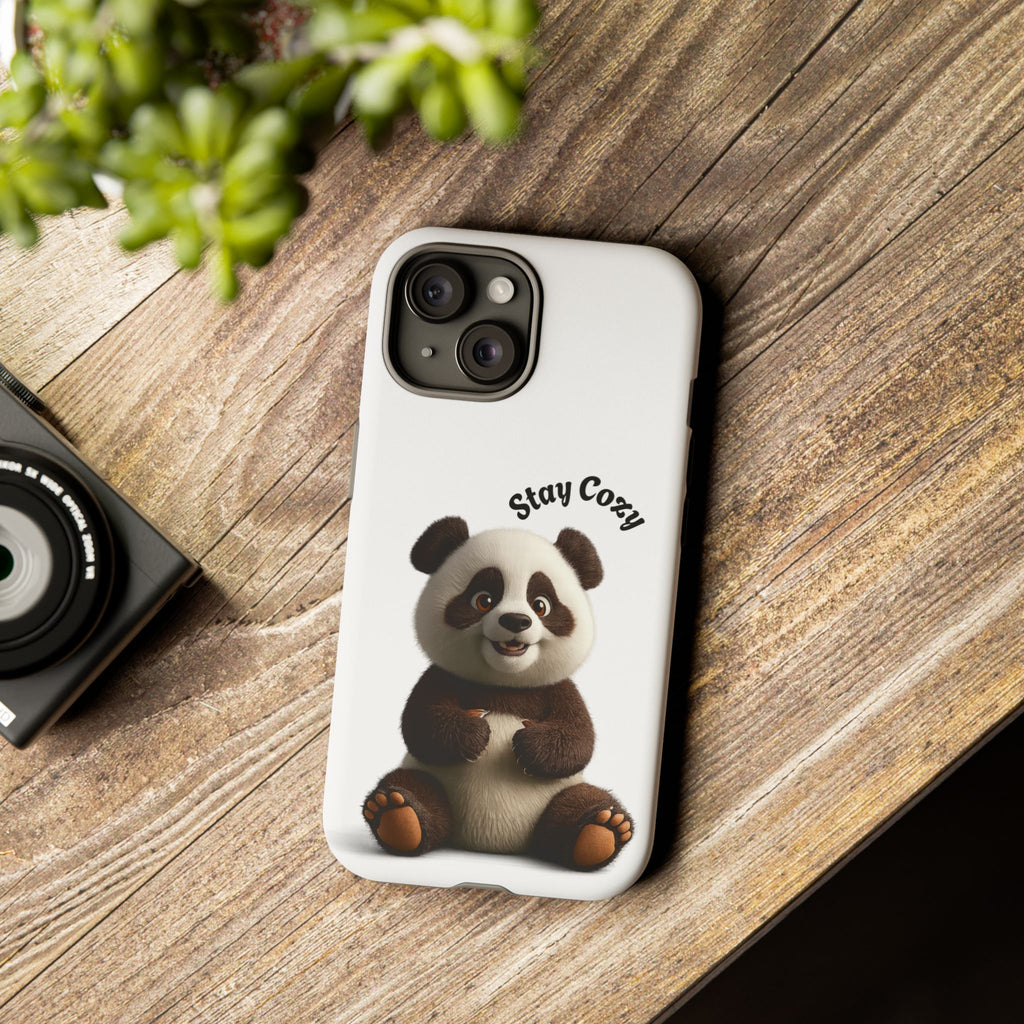 📱 PanPan Stay Cozy Phone Case