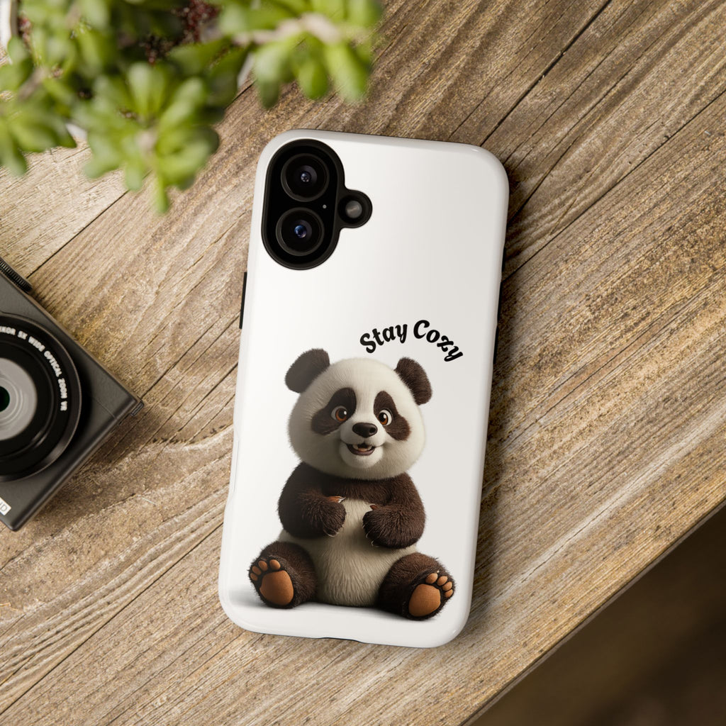 📱 PanPan Stay Cozy Phone Case