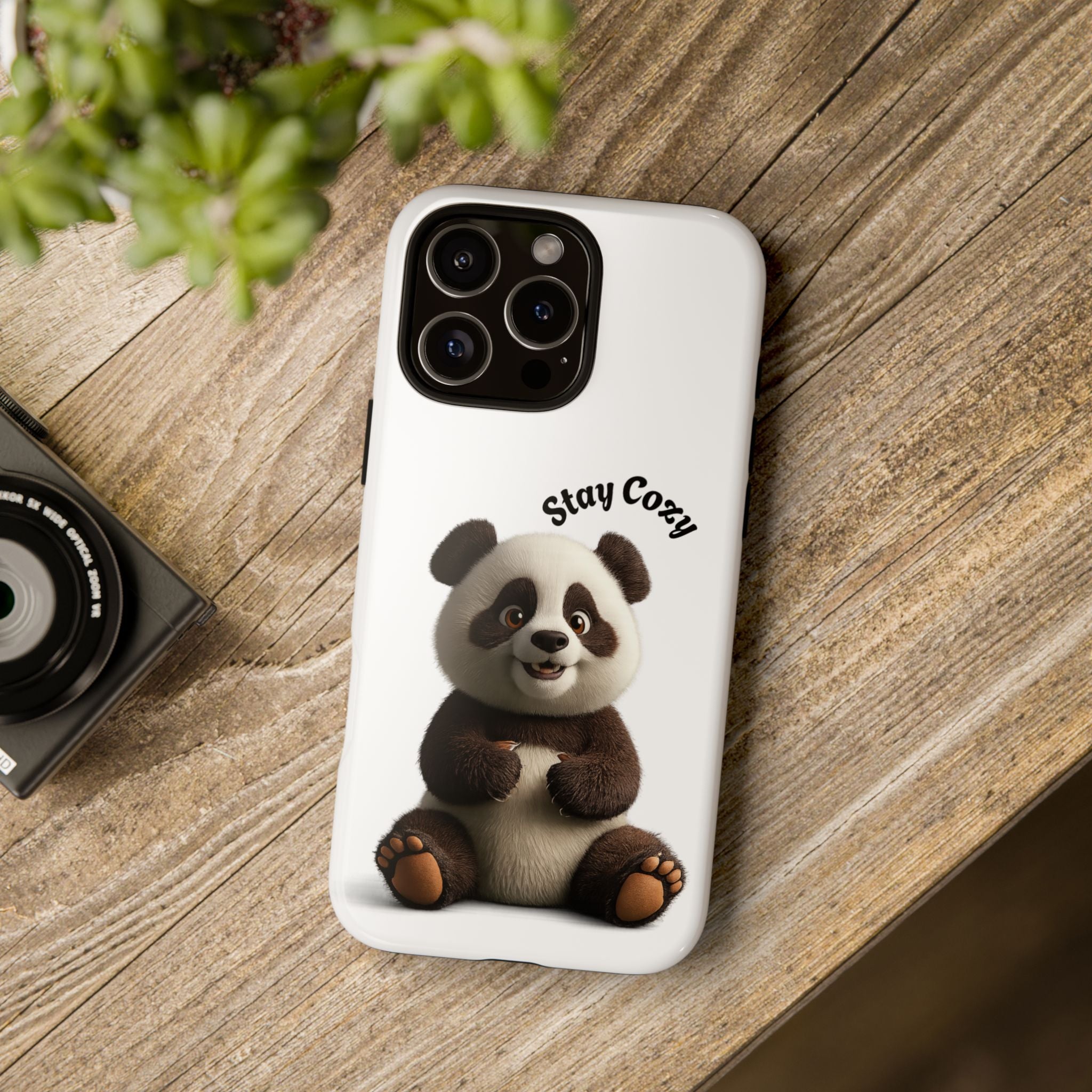 📱 PanPan Stay Cozy Phone Case