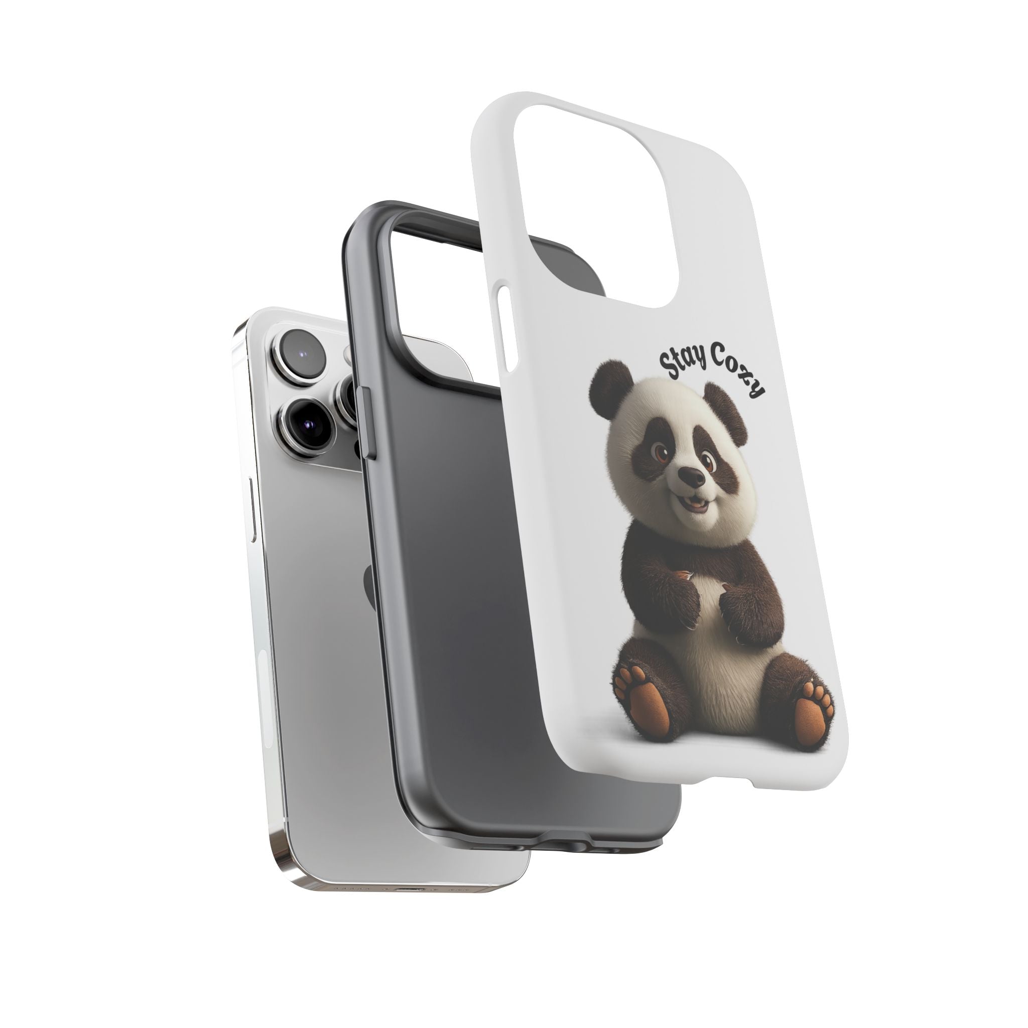 📱 PanPan Stay Cozy Phone Case